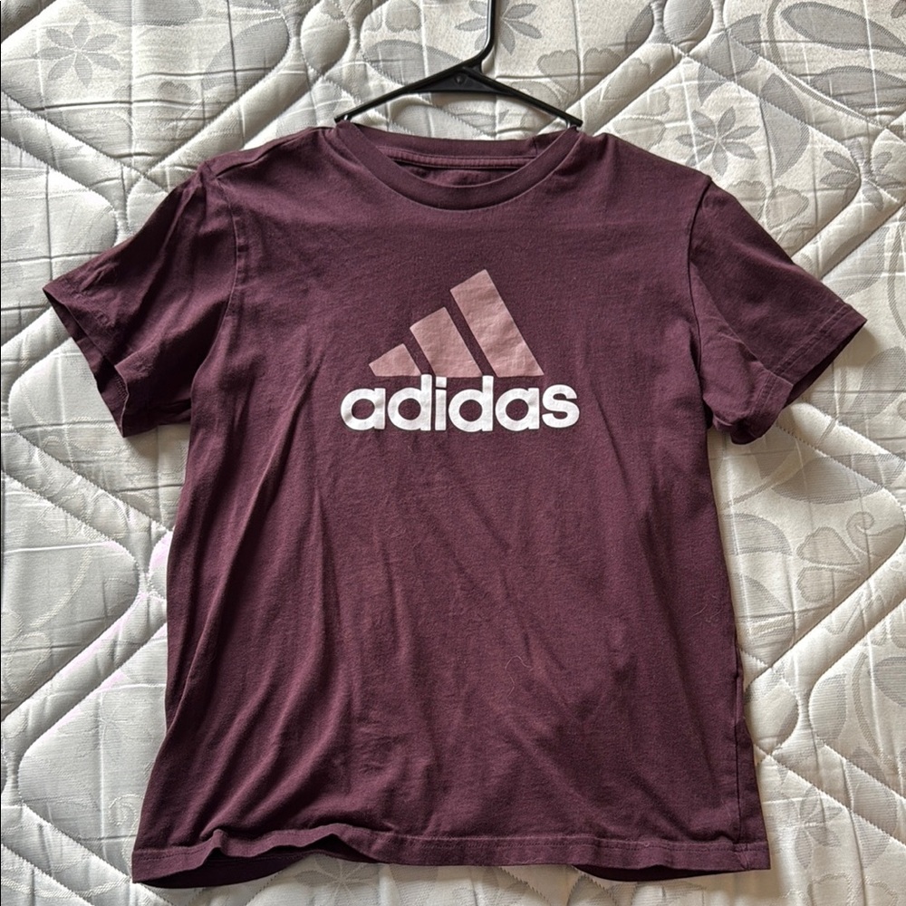 Adidas Maroon T-Shirt